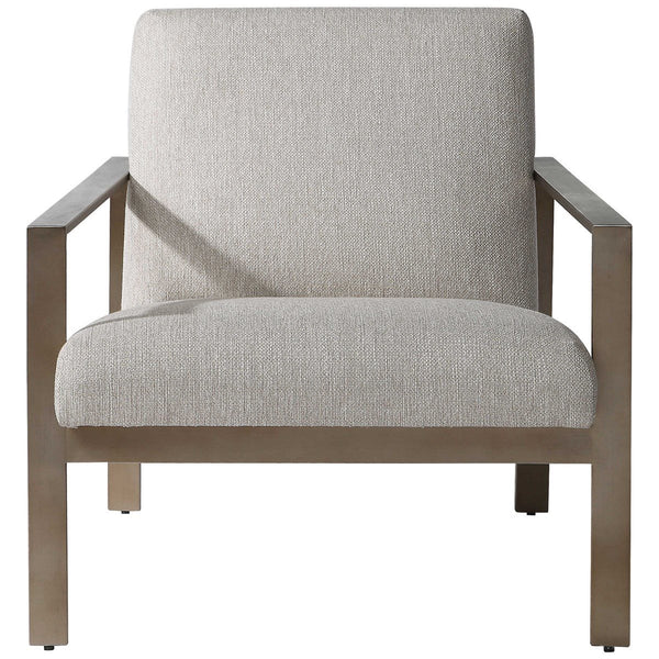 Uttermost Wills Warm Oatmeal Accent Chair
