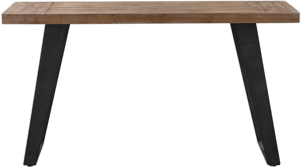 Uttermost Freddy Weathered Oak Console Table