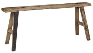 Uttermost Paddock Brown Rustic Bench
