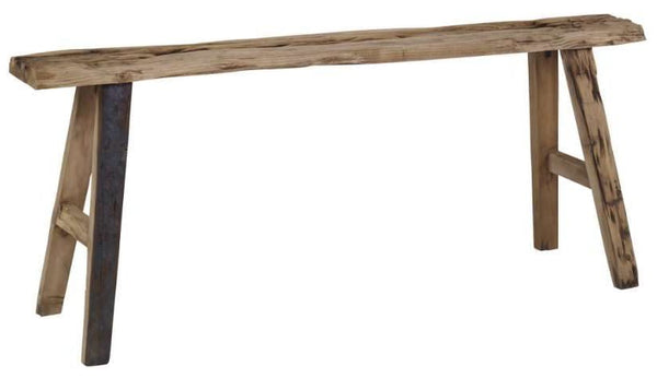 Uttermost Paddock Brown Rustic Bench