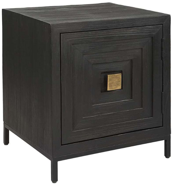 Uttermost Aiken Dark Gray Accent Cabinet