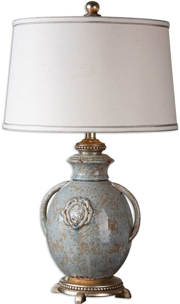 Uttermost Cancello Blue Table Lamp