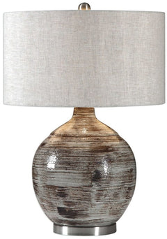 Uttermost Tamula Blue-Gray Table Lamp