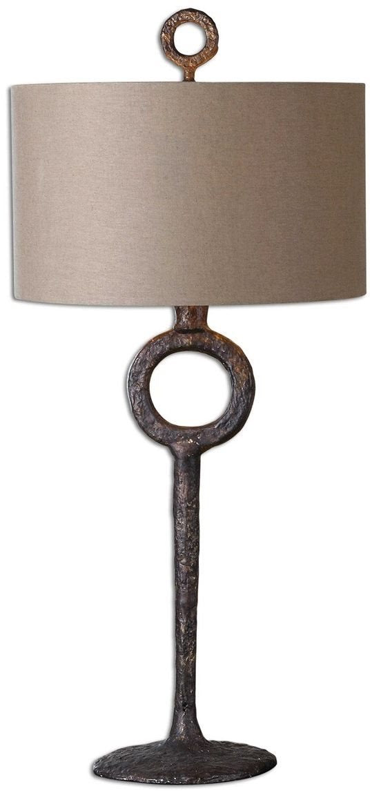 Uttermost Ferro Rust Bronze Table Lamp