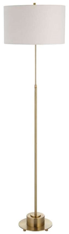 Uttermost Prominence Brass Floor Lamp