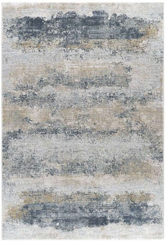 Uttermost Bremen Light Brown/Light Gray/Navy/Taupe 9 X 12 Area Rug