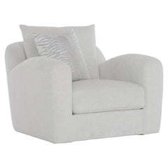 Bernhardt Asher Fabric Swivel Chair