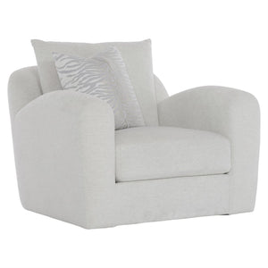 Bernhardt Asher Fabric Swivel Chair