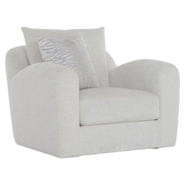 Bernhardt Asher Fabric Swivel Chair