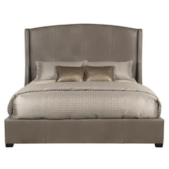 Bernhardt Cooper Leather Shelter King Bed