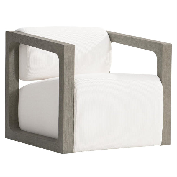 Bernhardt Leilani Outdoor Weathered Teak Swivel Chair
