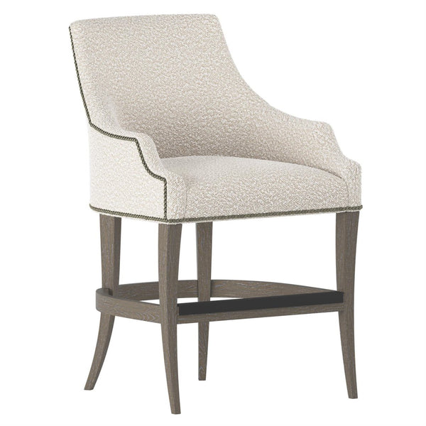 Bernhardt Keeley Fabric Counter Stool