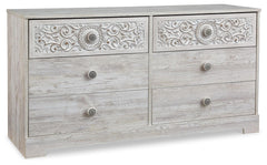 Paxberry 6-Drawer Dresser Whitewash