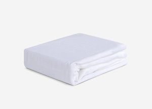 Bedgear Bright White Hyper-Linen Performance Crib Sheet