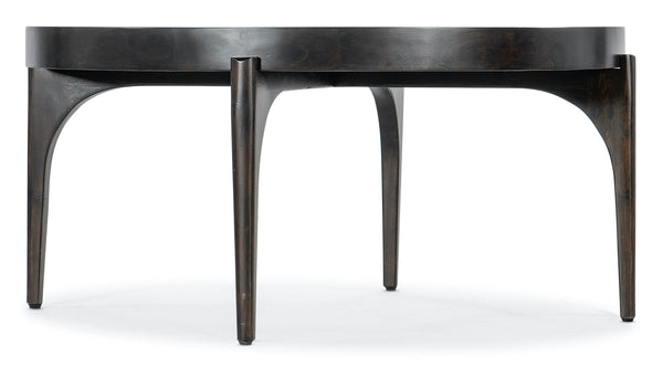 Hooker Furniture Commerce & Market Brown Round Cocktail Table