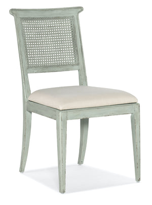 Hooker Furniture Charleston Oyster Upholstered Seat Side Chair