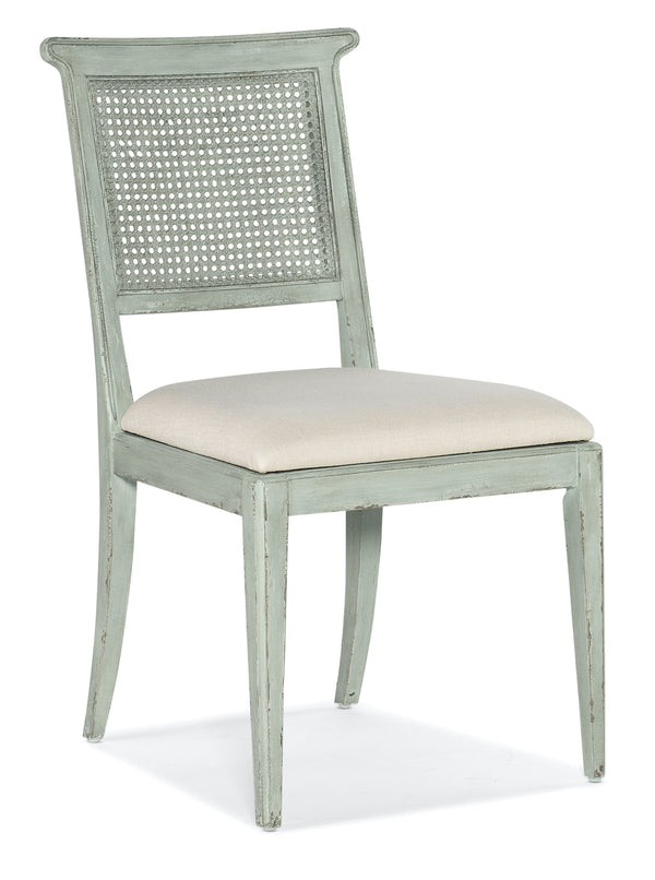 Hooker Furniture Charleston Oyster Upholstered Seat Side Chair