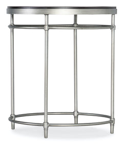 Hooker Furniture St. Armand Pewter Round End Table