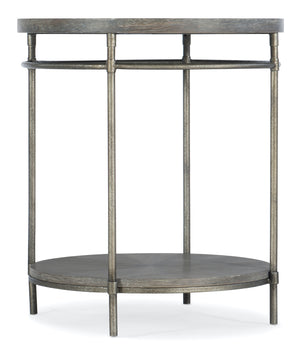 Hooker Furniture Golden Brown Textured Round End Table