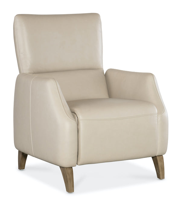 Hooker Furniture Rumero Press Back Leather Recliner