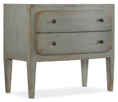 Hooker Furniture Ciao Bella 2-Drawer Nightstand Speckled Gray