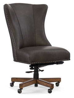 Hooker Furniture Caruso Naples Lynn Executive Swivel Tilt Office Leather Chair