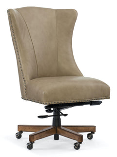 Hooker Furniture Caruso Falvo Lynn Executive Swivel Tilt Office Leather Chair