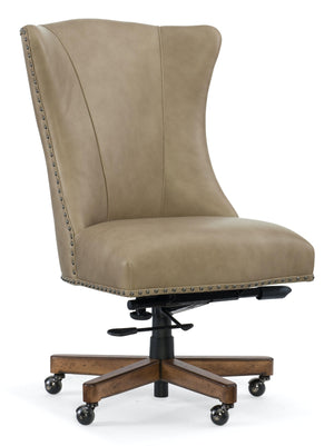 Hooker Furniture Caruso Falvo Lynn Executive Swivel Tilt Office Leather Chair