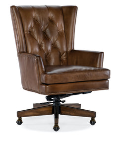 Hooker Furniture Finley Executive Leather Swivel Office Chair
