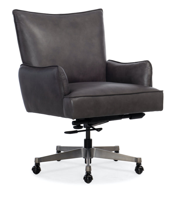 Hooker Furniture Quinn Executive Swivel Tilt Leather Office Chair
