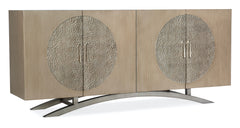 Hooker Furniture Melange Nolita Champagne 4-Door TV Entertainment Console