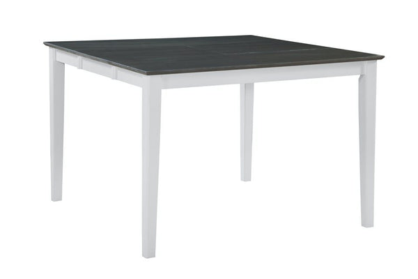 John Thomas Cosmopolitan Extension Table Top & 36 Inch Shaker Legs Dining Table