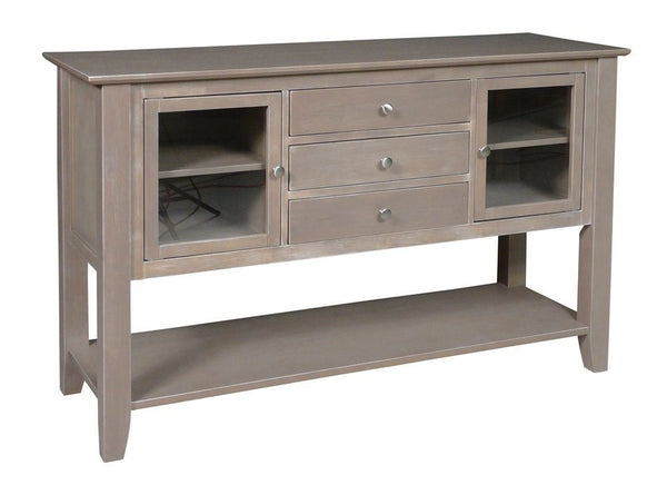John Thomas Cosmopolitan Dining Server in Taupe Gray