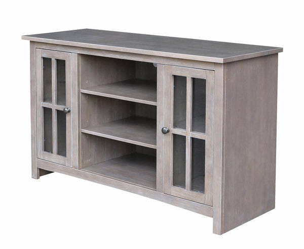 John Thomas 48 Inch TV Stand in Taupe Gray