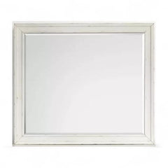 Magnussen Leila White Landscape Mirror