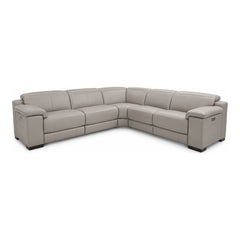 HTL International Arizona 5-Piece Power Reclining Taupe Sectional