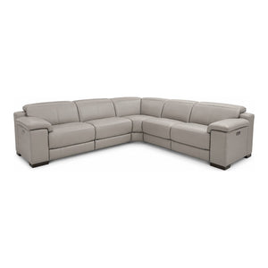 HTL International Arizona 5-Piece Power Reclining Taupe Sectional