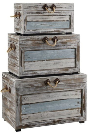 Crestview Nantucket Weathered Wood Trunks