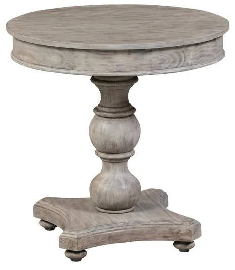 Crestview Hawthorne Estate Gray Accent Table