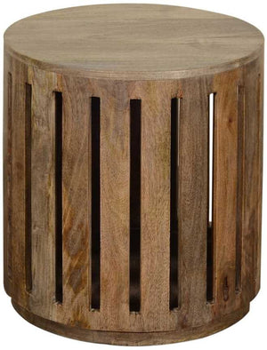 Crestview Oscar Brown Accent Table