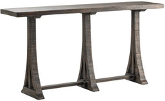 Crestview Alpine Dark Brown Console Table