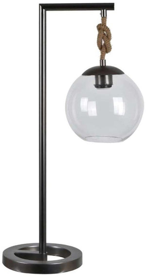 Crestview Brooks Gunmetal Table Lamp
