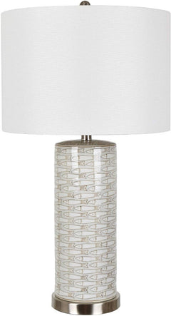 Crestview White Morrison Table Lamp