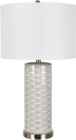 Crestview White Morrison Table Lamp