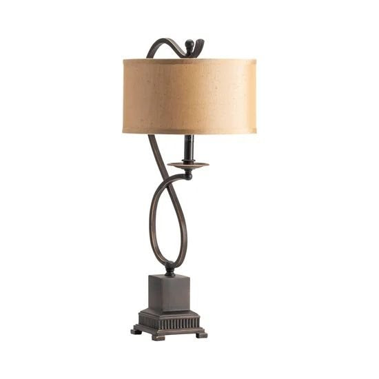 Crestview Echo Bronze Table Lamp