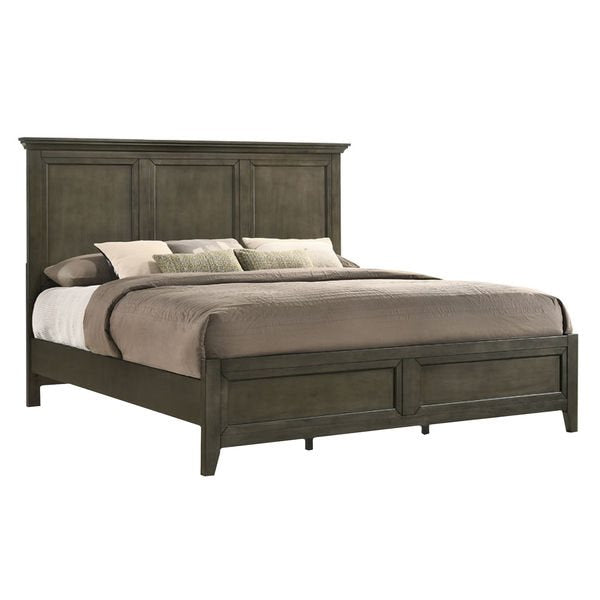 Intercon San Mateo Gray King Panel Headboard