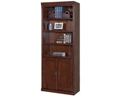 Martin Furniture Vintage Vignette Classic Cabinet Bookshelf with Enclosed Storage