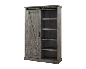 Martin Furniture Avondale Rustic Gray Bookcase