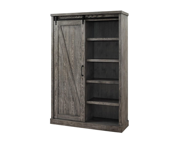 Martin Furniture Avondale Rustic Gray Bookcase