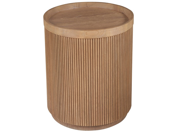 Universal New Modern Lumi Natural Oak Side Table